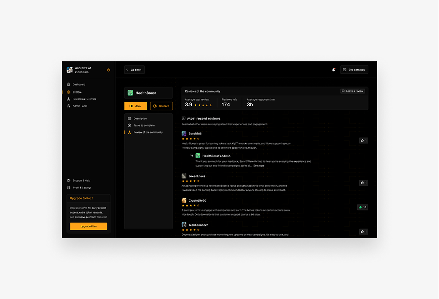 Involveo : Earn From Your Attention